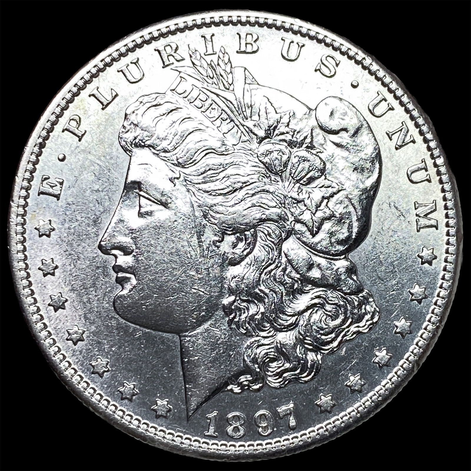 1897-S Silver Morgan Dollar UNCIRCULATED (1 of 2)