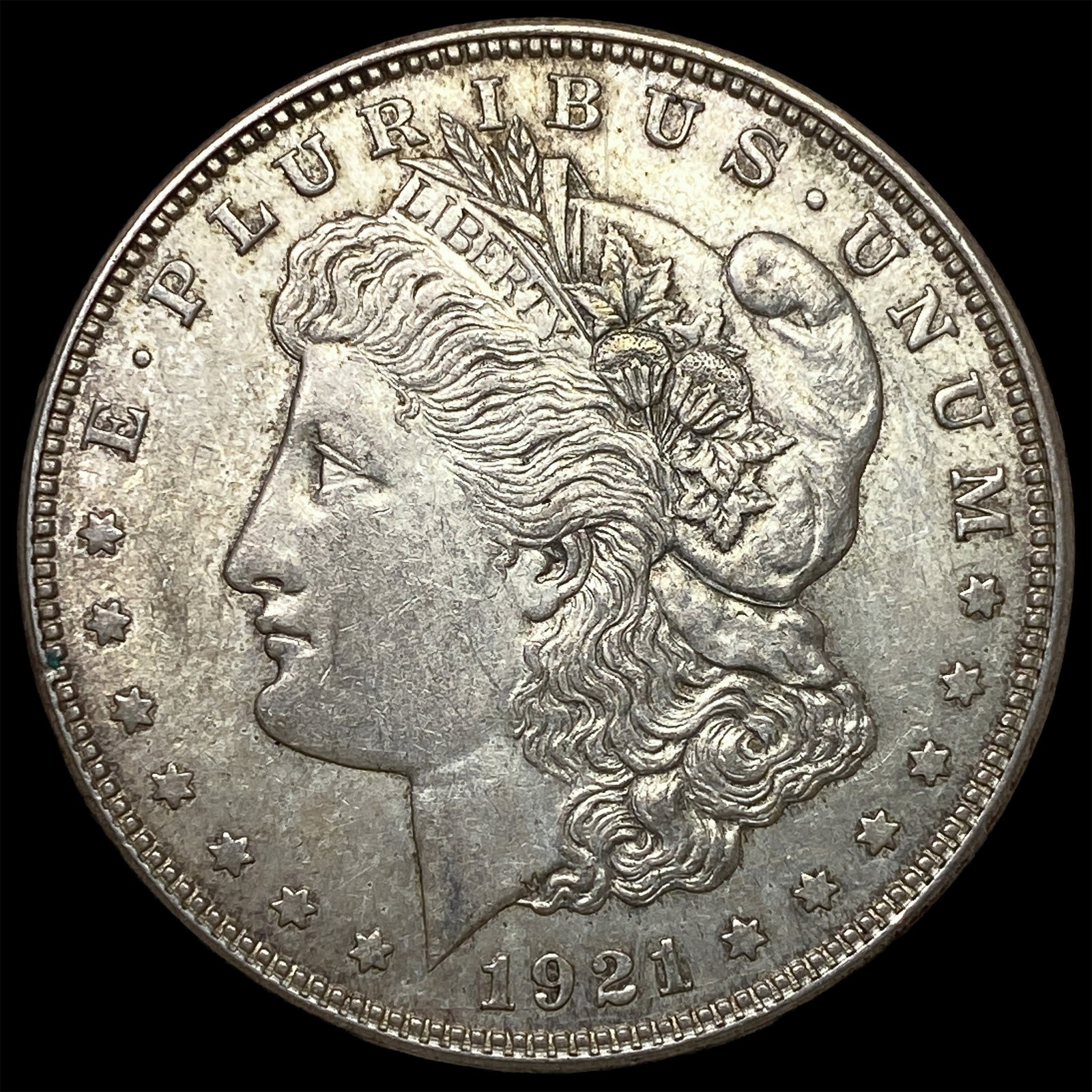 1921-D Silver Morgan Dollar CLOSELY UNCIRCULATED: 1921-D Silver Morgan Dollar CLOSELY UNCIRCULATED
