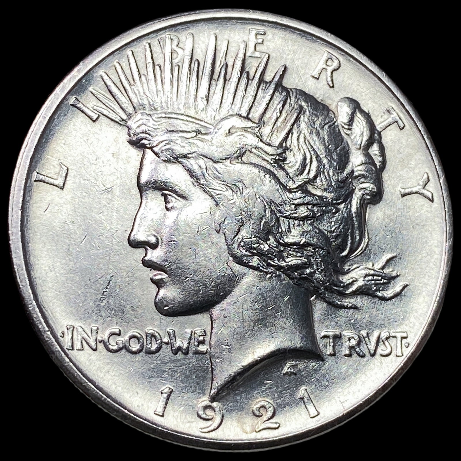 1921 Silver Peace Dollar UNCIRCULATED (1 of 2)