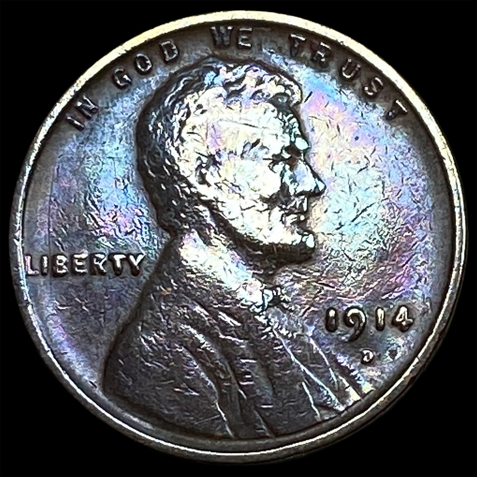 1914-D Lincoln Wheat Cent LIGHTLY CIRCULATED: 1914-D Lincoln Wheat Cent LIGHTLY CIRCULATED