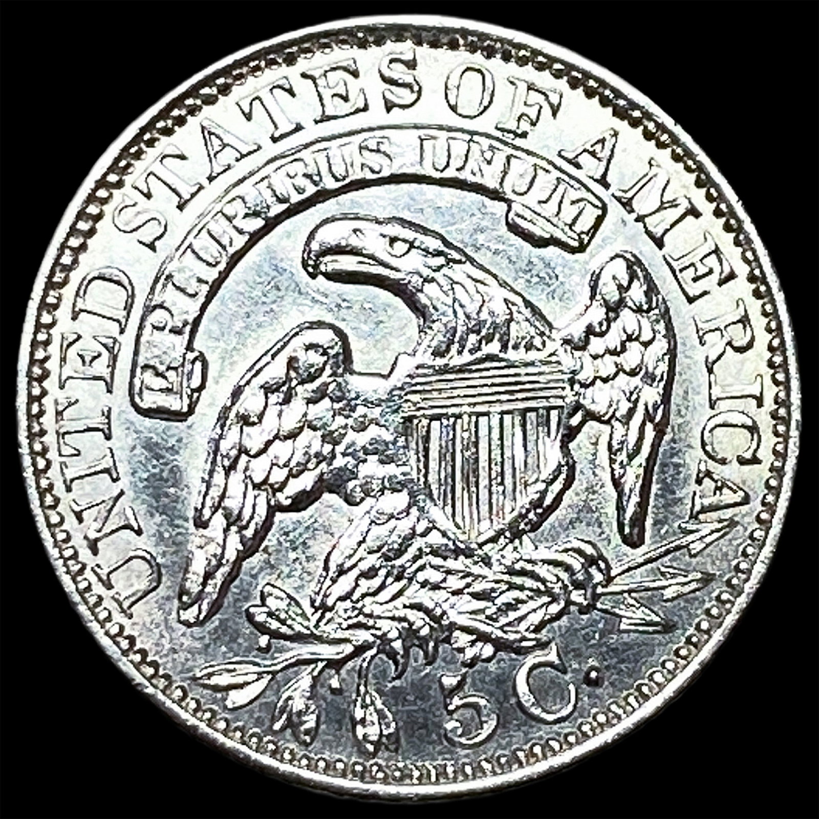 1834 Capped Bust Half Dollar UNCIRCULATED - 2
