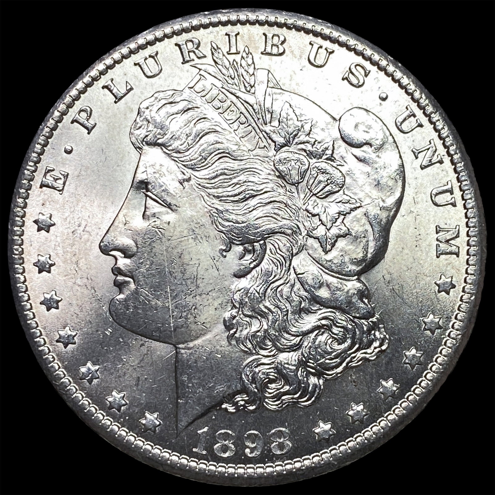 1898-O Silver Morgan Dollar CHOICE BU (1 of 2)