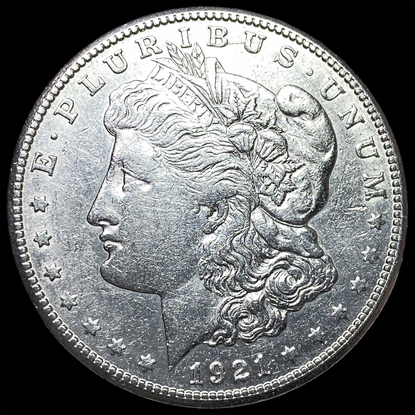 1921-S Silver Morgan Dollar CLOSELY UNCIRCULATED: 1921-S Silver Morgan Dollar CLOSELY UNCIRCULATED