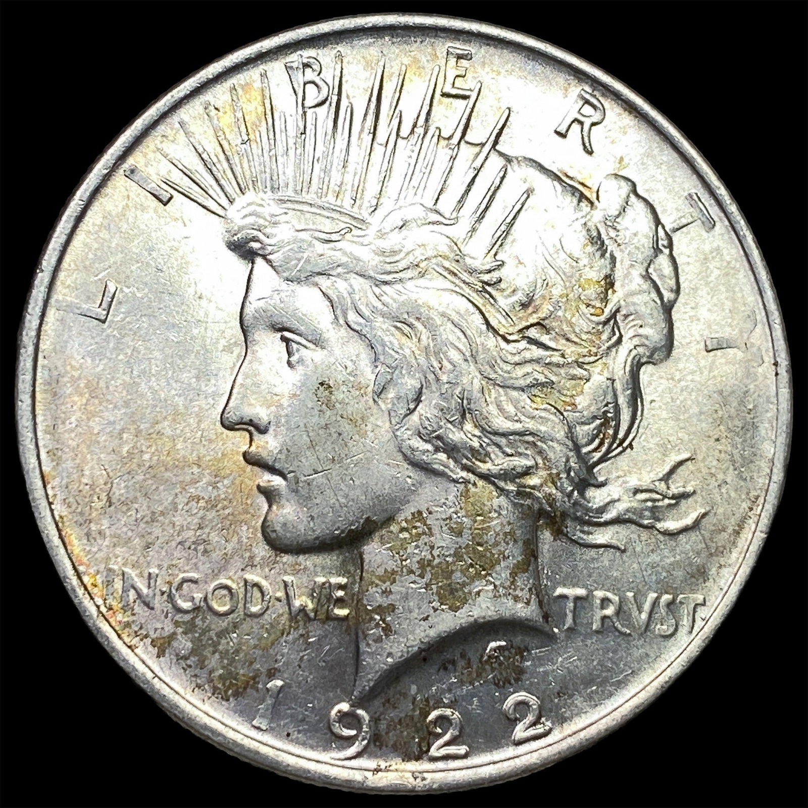 1922 Silver Peace Dollar UNCIRCULATED: 1922 Silver Peace Dollar UNCIRCULATED