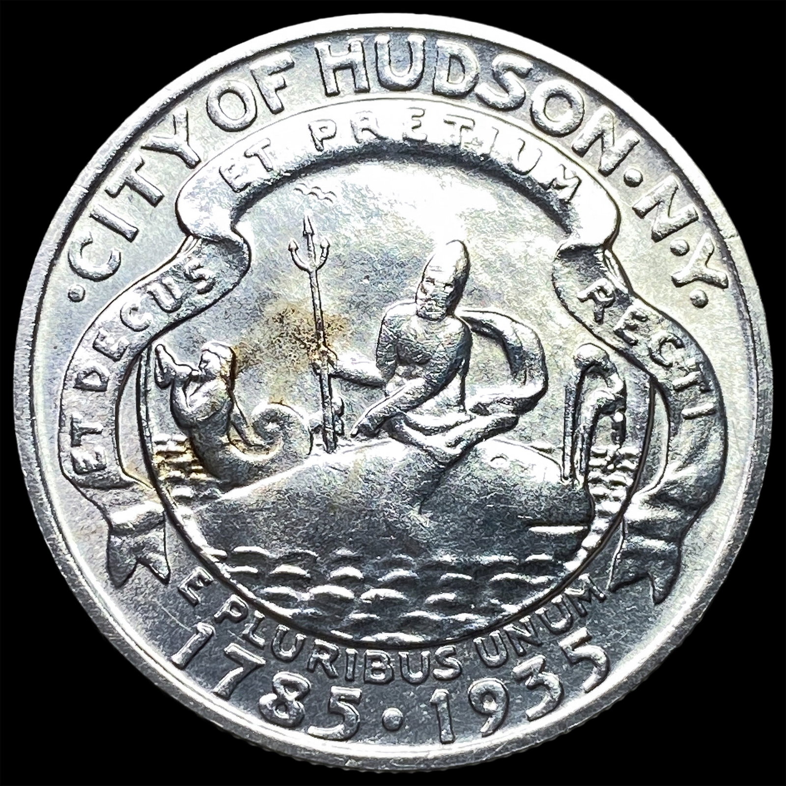 1935 Silver Hudson Half Dollar UNCIRCULATED: 1935 Silver Hudson Half Dollar UNCIRCULATED
