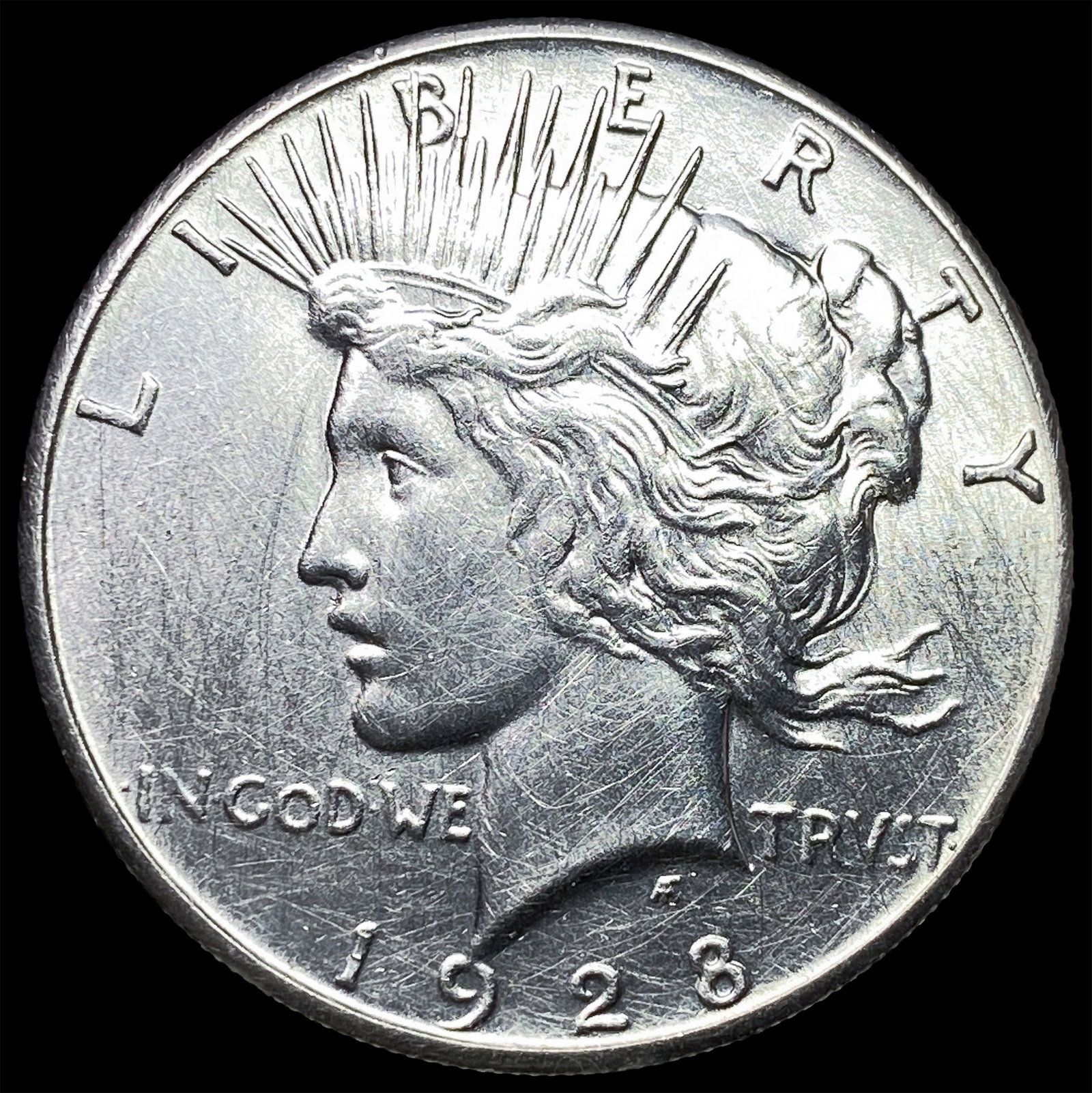 1928 Silver Peace Dollar HIGH GRADE (1 of 2)