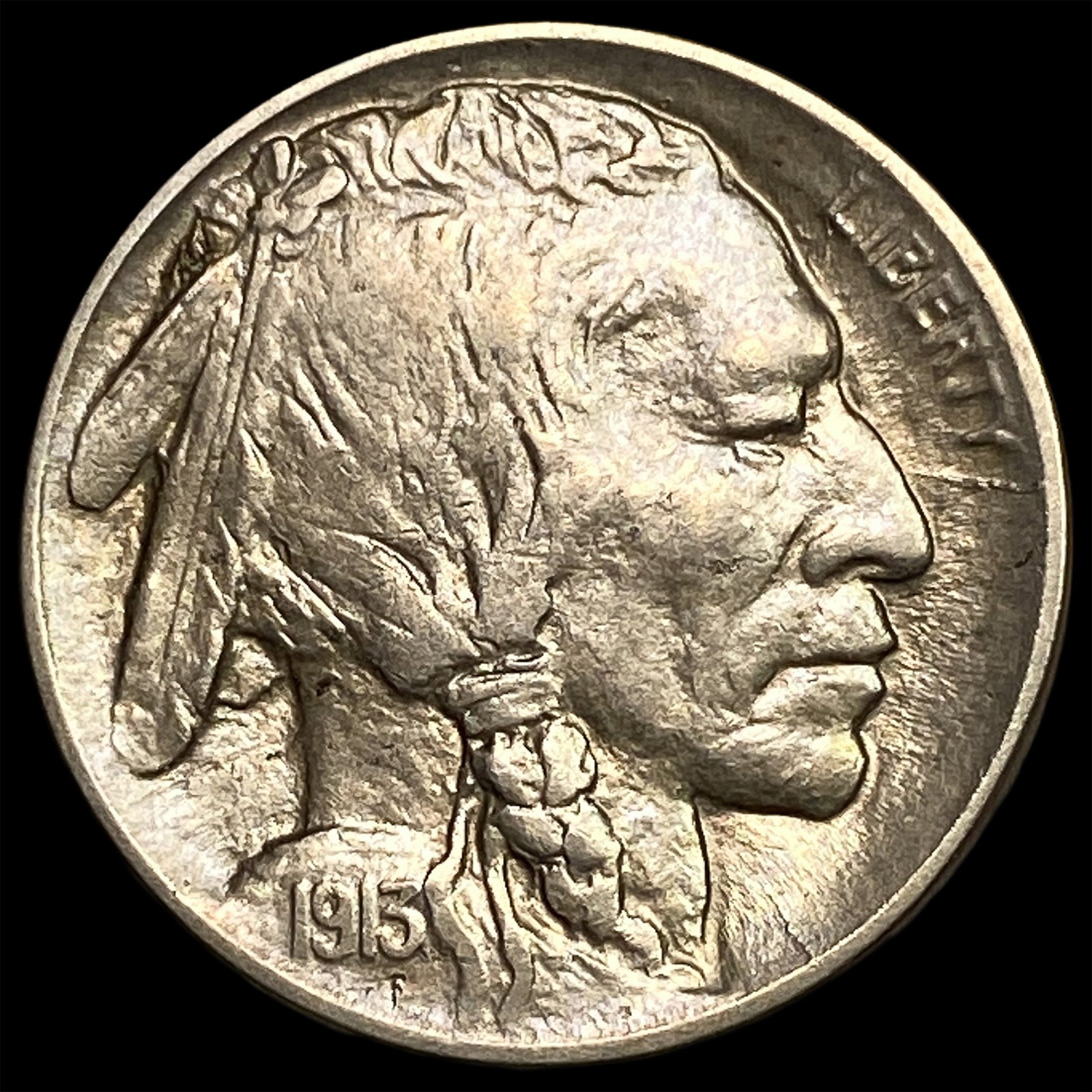 1913-D ty1 Buffalo Nickel CHOICE AU (1 of 2)