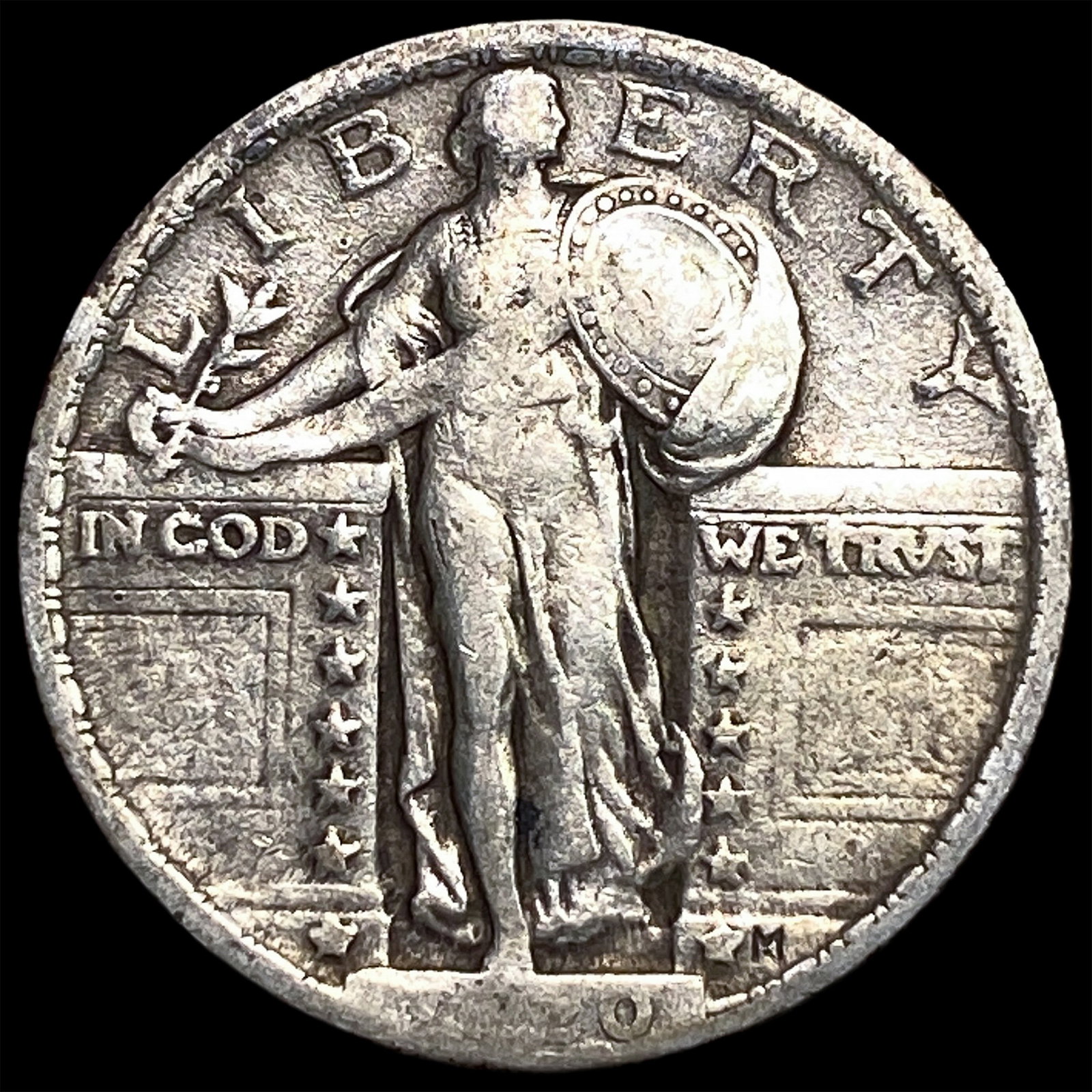 1920 Standing Liberty Quarter NEARLY UNCIRCULATED: 1920 Standing Liberty Quarter NEARLY UNCIRCULATED