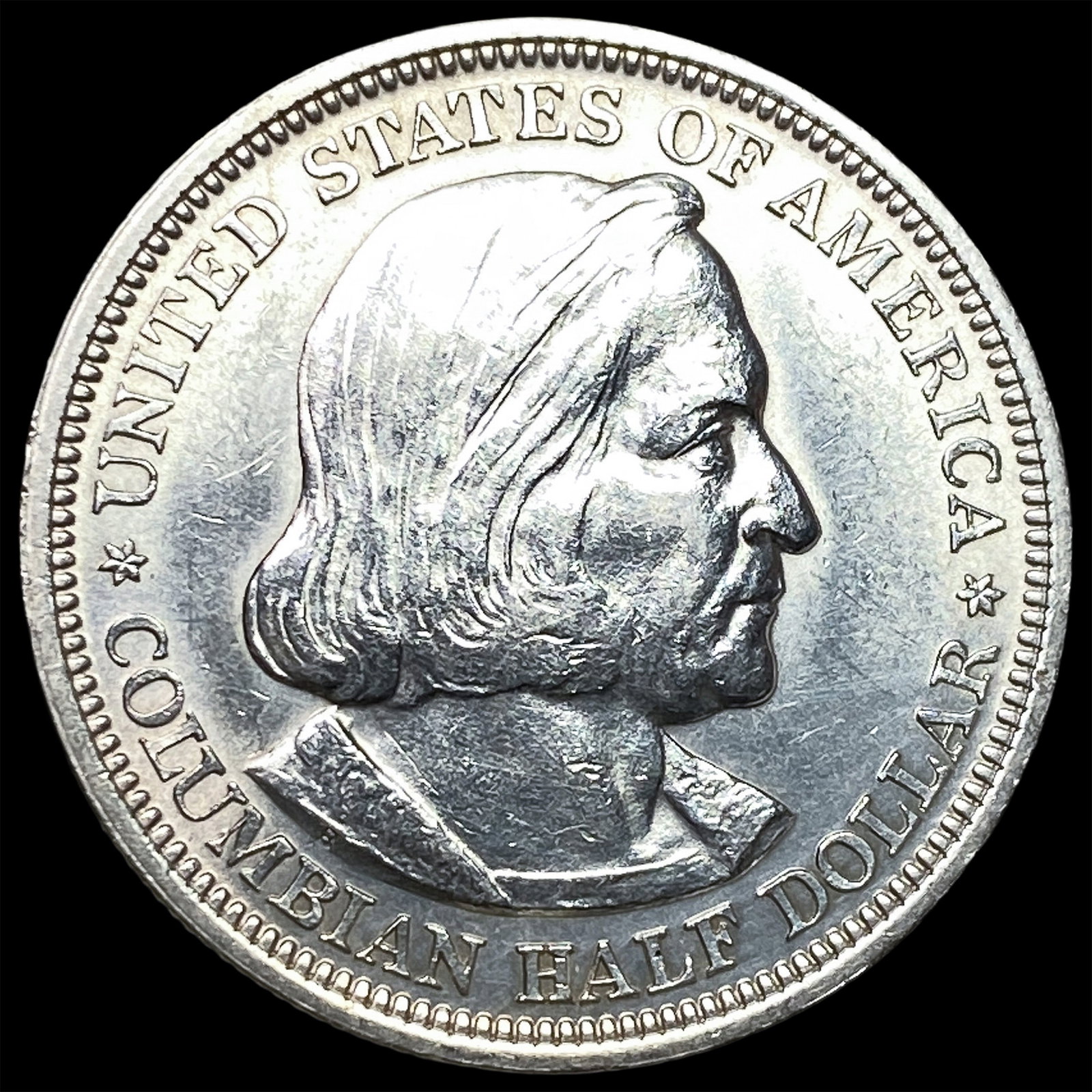 1893 Silver Columbian Expo Half Dollar UNCIRCULATED: 1893 Silver Columbian Expo Half Dollar UNCIRCULATED