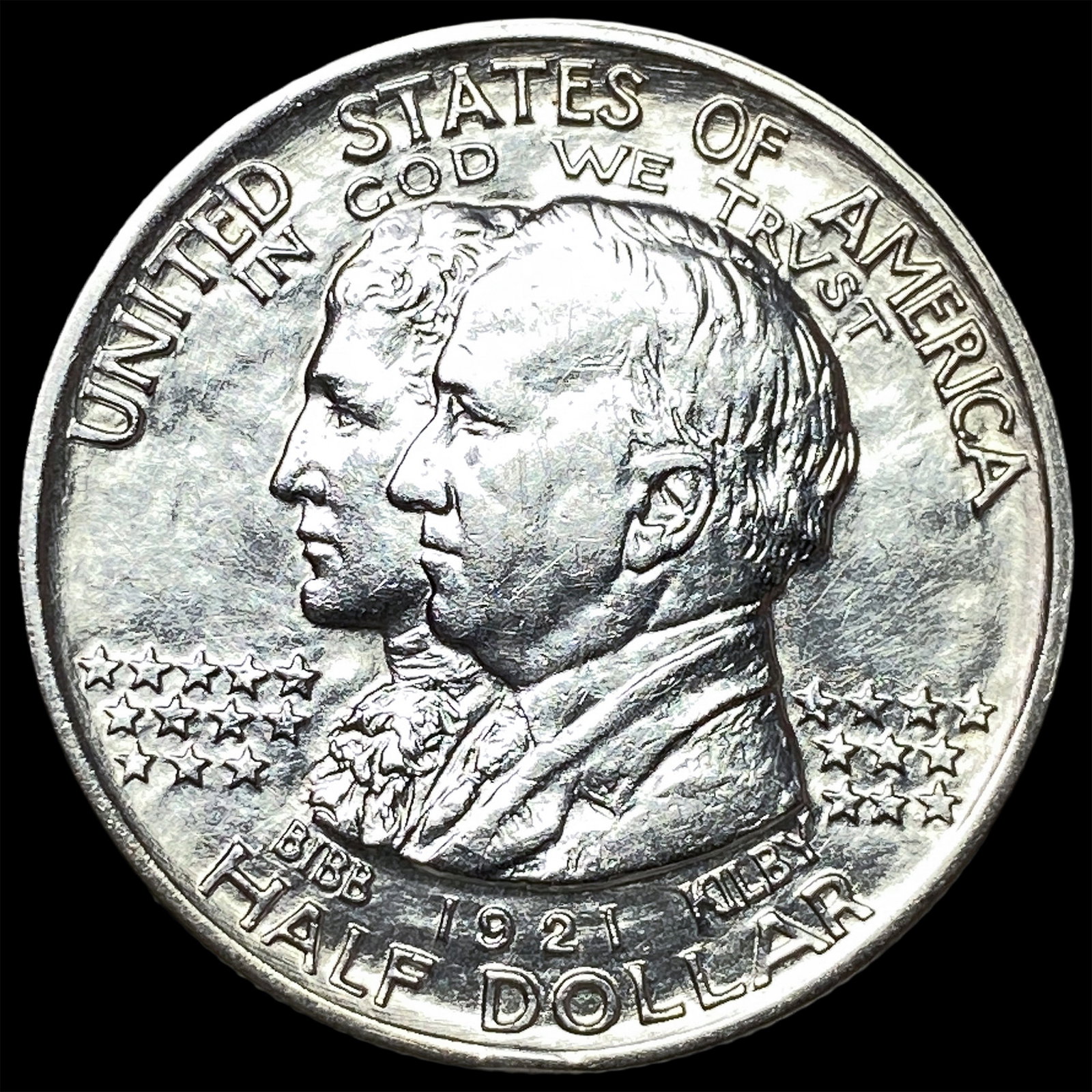 1921 Silver Alabama Half Dollar UNCIRCULATED (1 of 2)