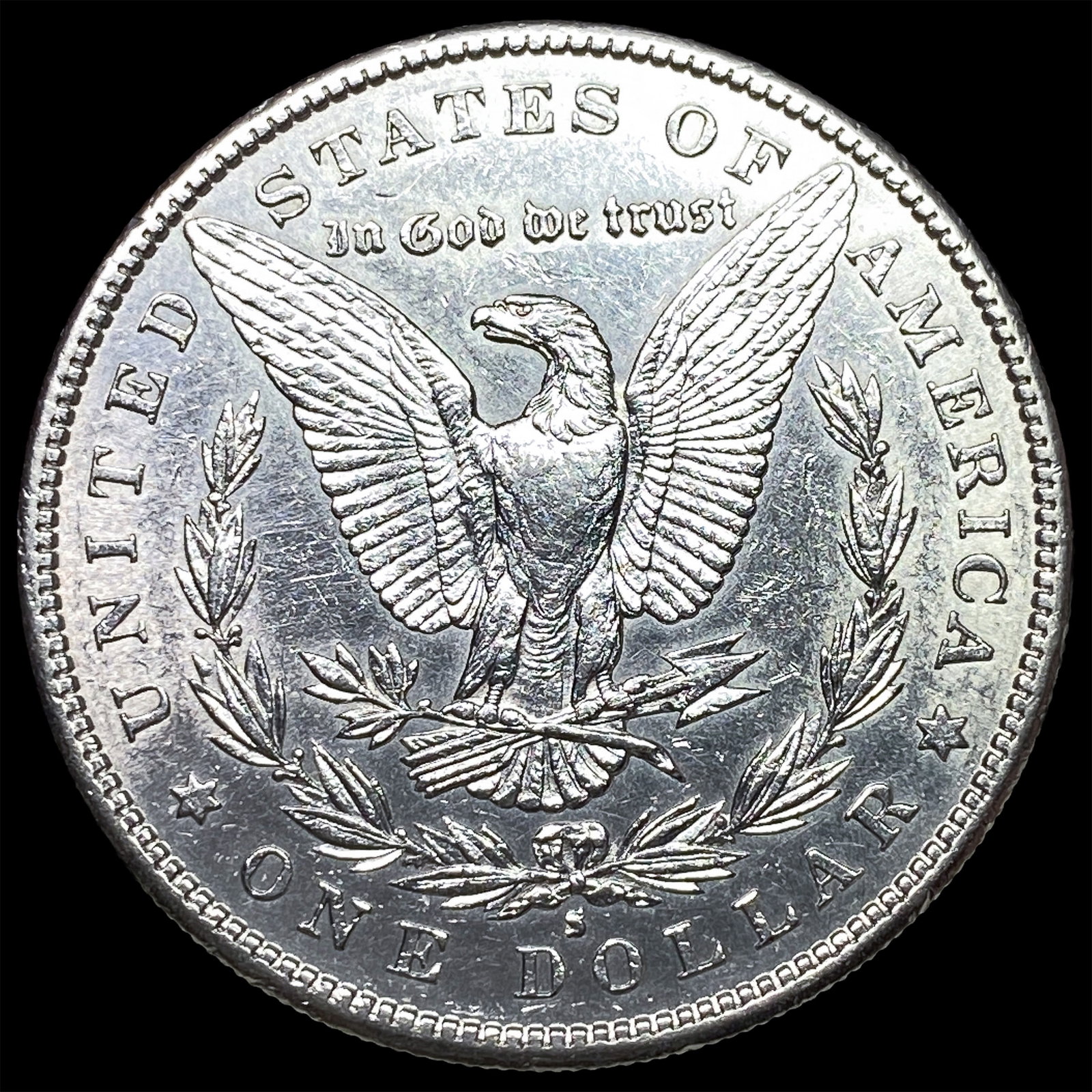 1890-S Silver Morgan Dollar CLOSELY UNCIRCULATED - 2