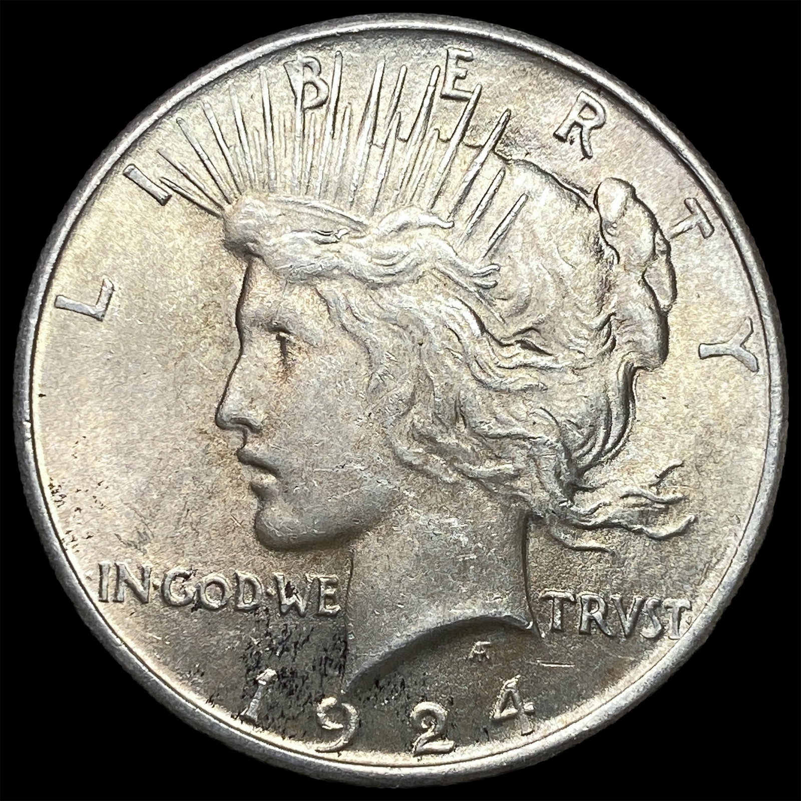 1924 Silver Peace Dollar UNCIRCULATED (1 of 2)