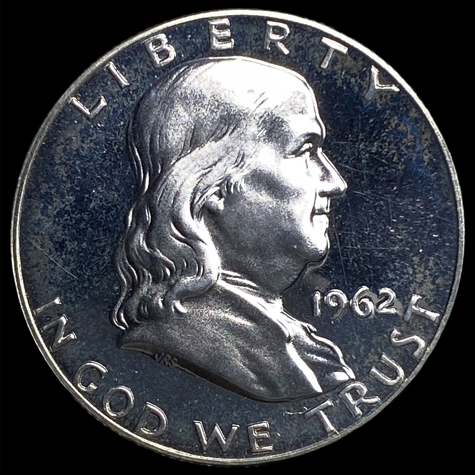 1962 Silver Franklin Half Dollar CHOICE PROOF (1 of 2)