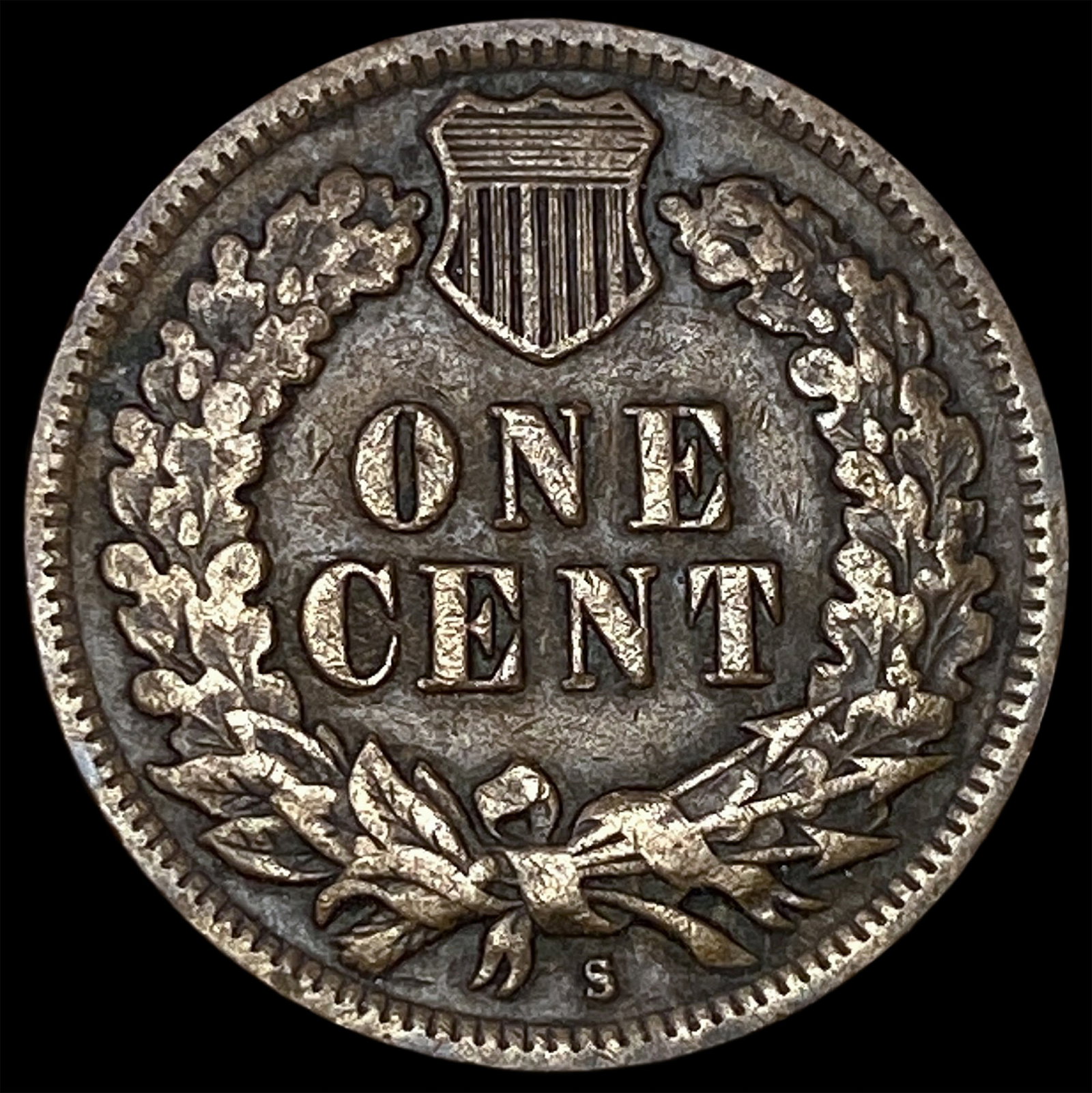 1908-S Indian Head Cent LIGHTLY CIRCULATED - 2