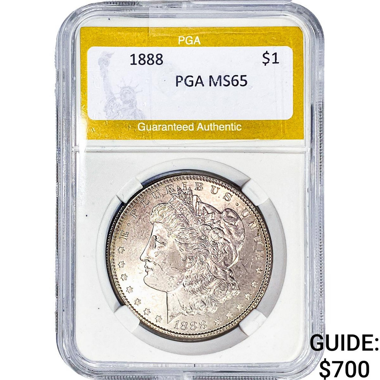 1888 Morgan Silver Dollar PGA MS65 (1 of 2)