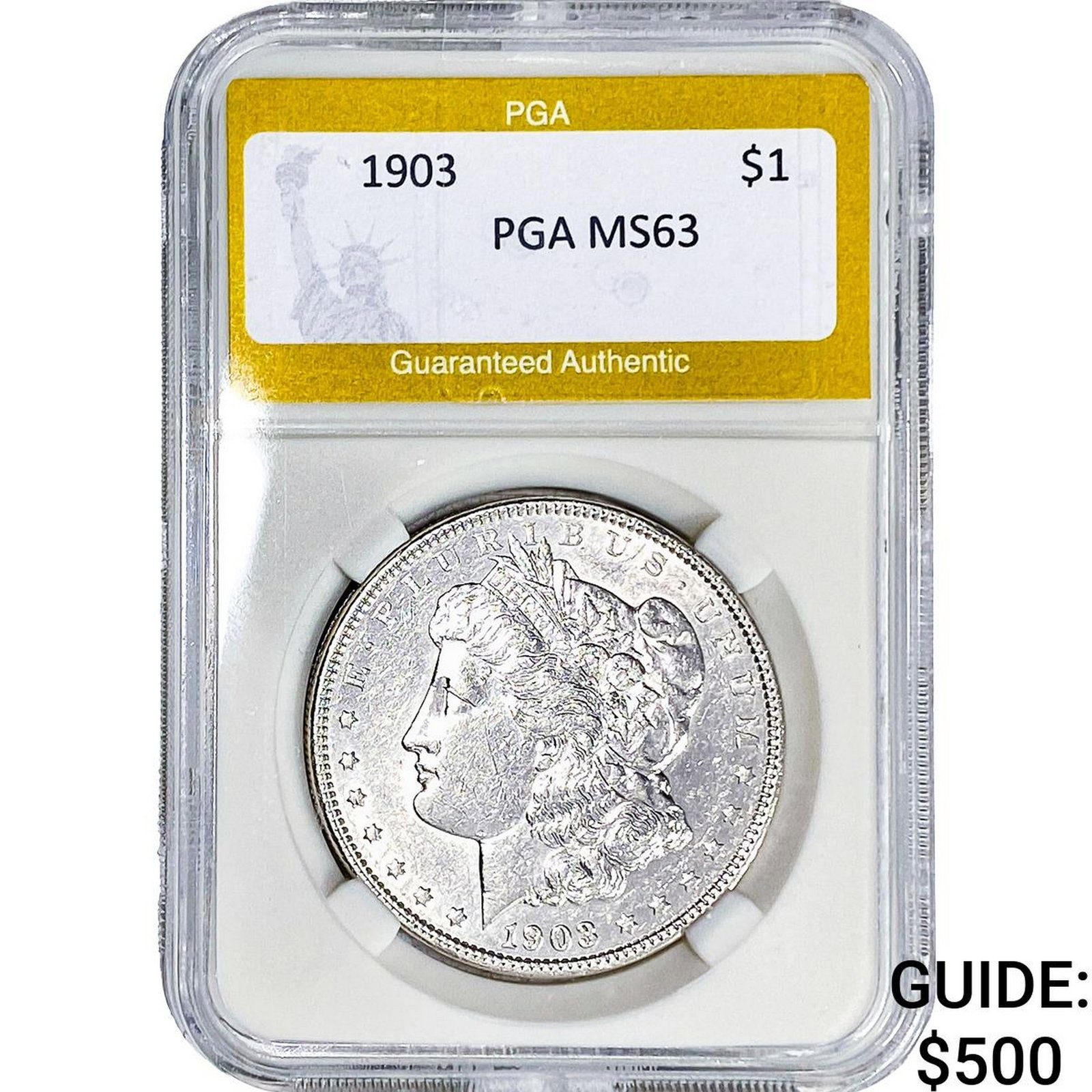 1903 Morgan Silver Dollar PGA MS63 (1 of 2)