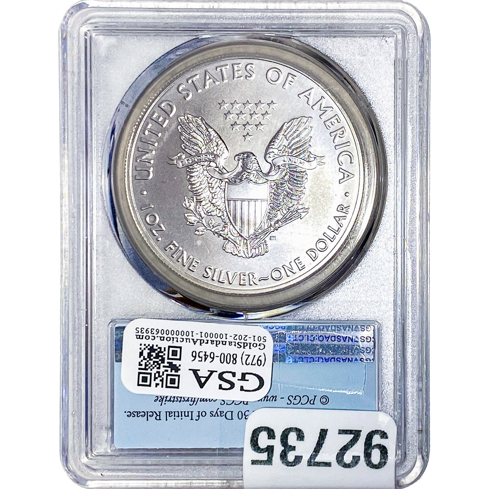 2020 Silver Eagle PCGS MS70 - 2