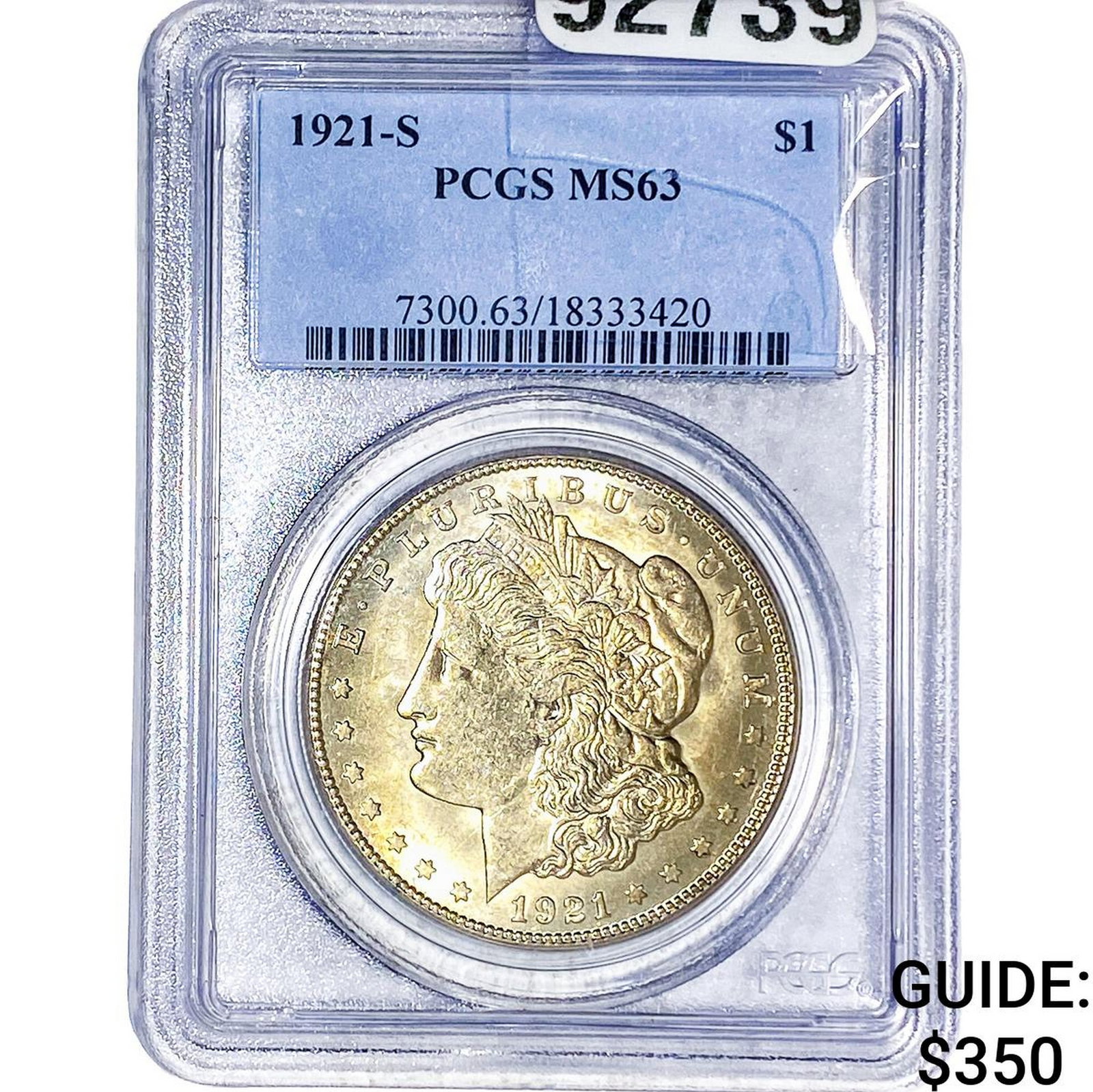1921-S Morgan Silver Dollar PCGS MS63 (1 of 2)