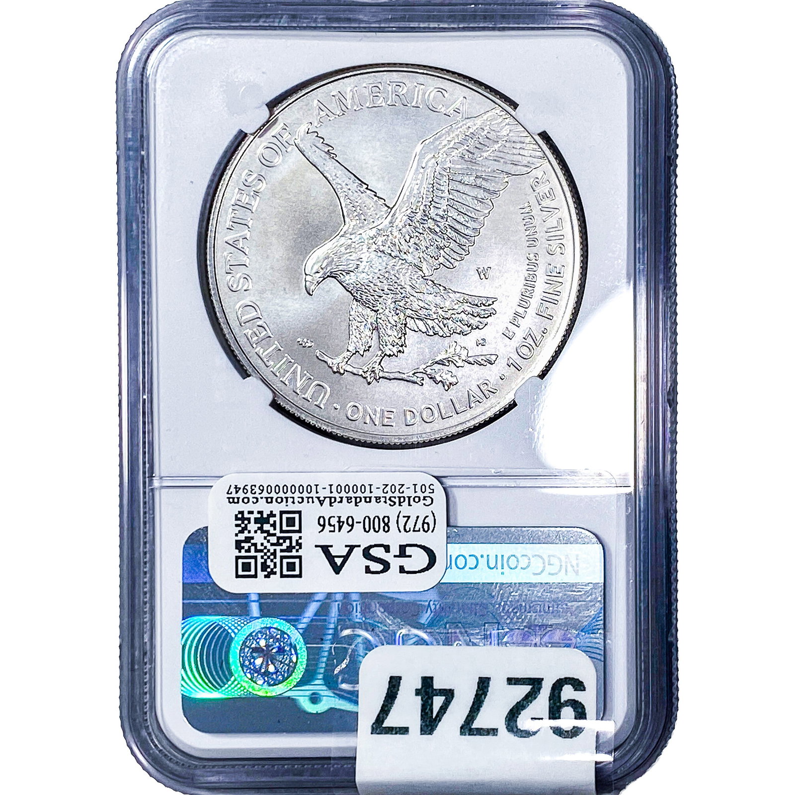 2022-W Silver Eagle NGC MS69 - 2