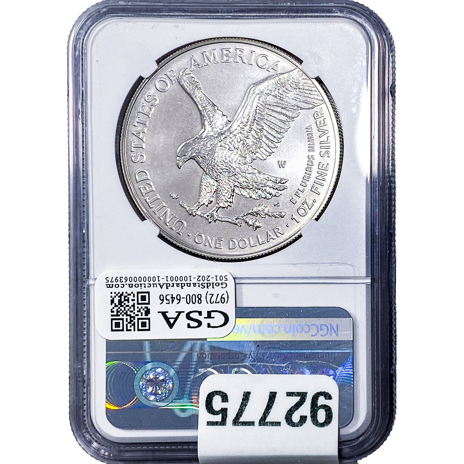 2022-W Silver Eagle NGC MS69 - 2