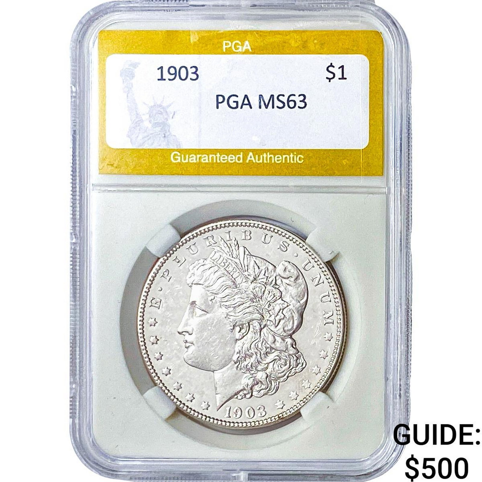 1903 Morgan Silver Dollar PGA MS63 (1 of 2)