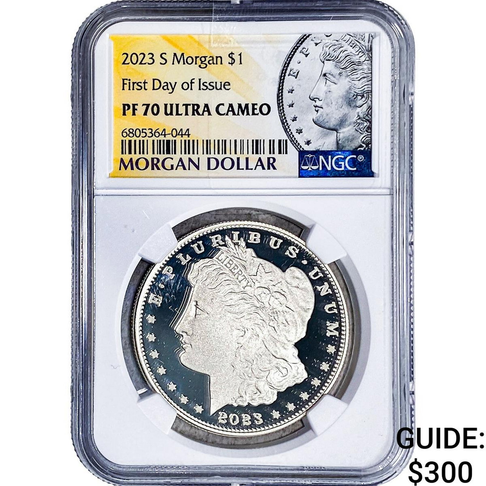 2023-S Morgan Silver Dollar NGC PF70 Ultra Cameo: 2023-S Morgan Silver Dollar NGC PF70 Ultra Cameo