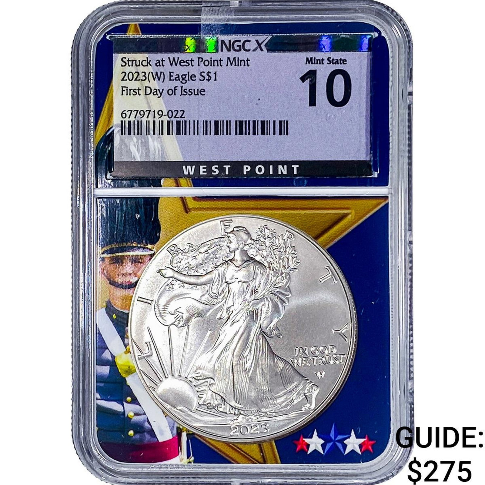 2023[W] Silver Eagle NGC M.S10: 2023[W] Silver Eagle NGC M.S10