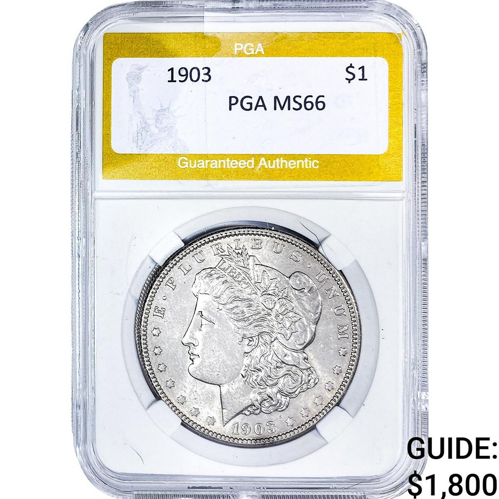 1903 Morgan Silver Dollar PGA MS66 (1 of 2)