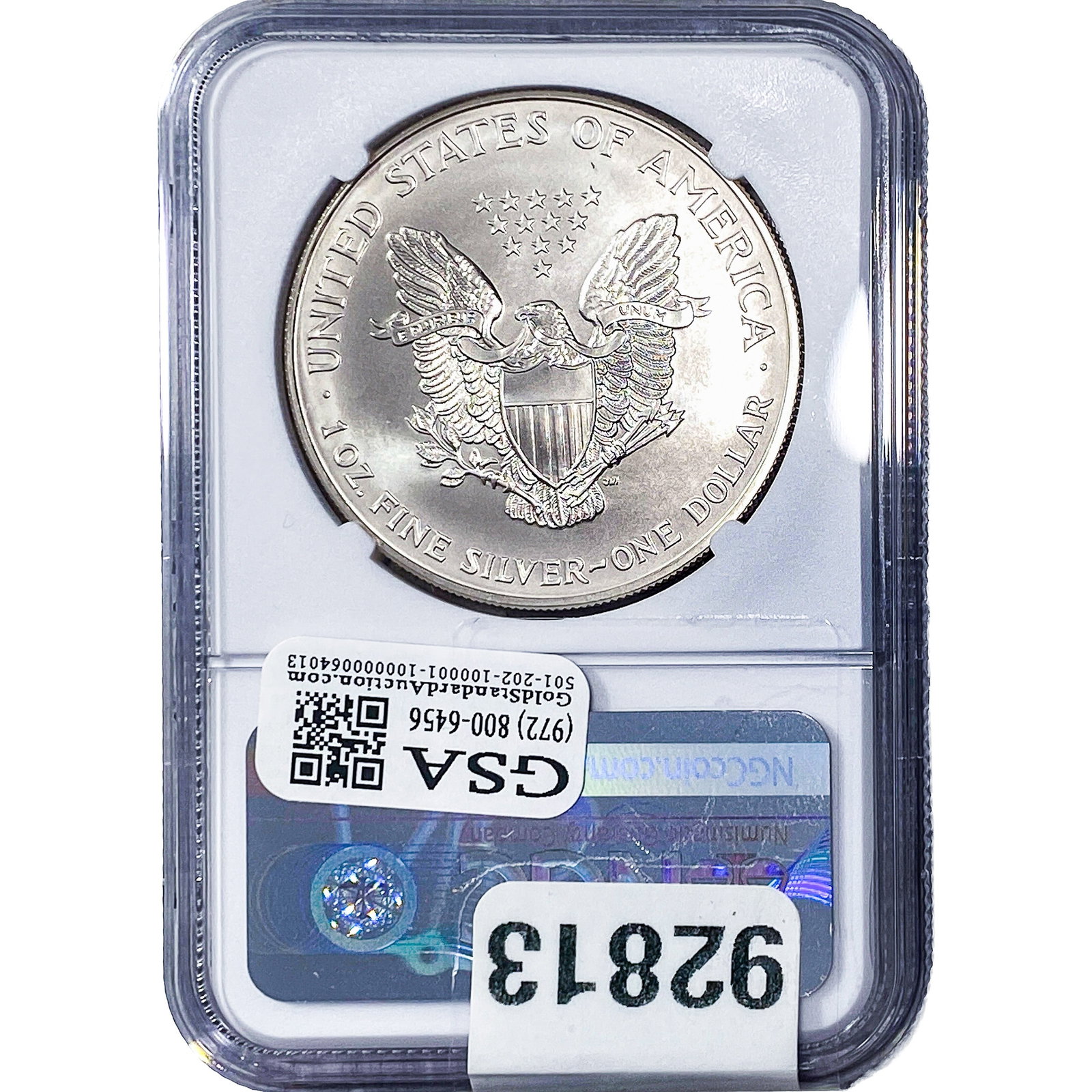2000 Silver Eagle NGC MS69 Millennium Set - 2