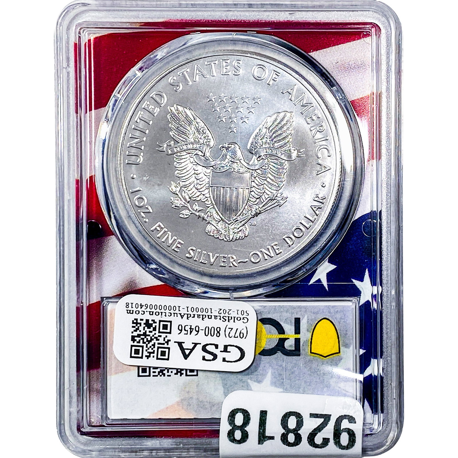 2020 Silver Eagle PCGS MS70 - 2