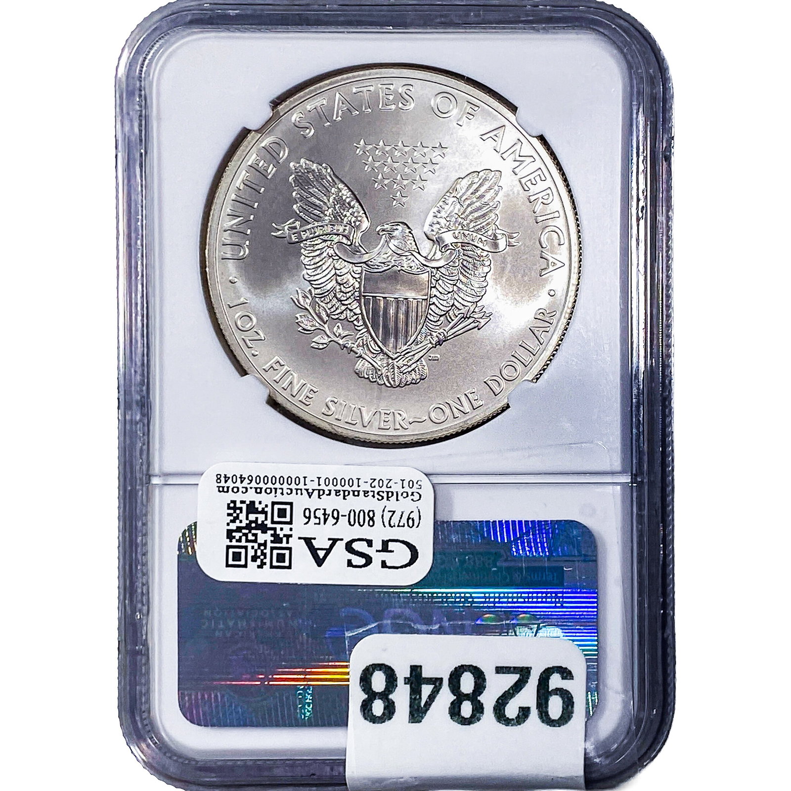 2012[S] Silver Eagle NGC MS70 - 2