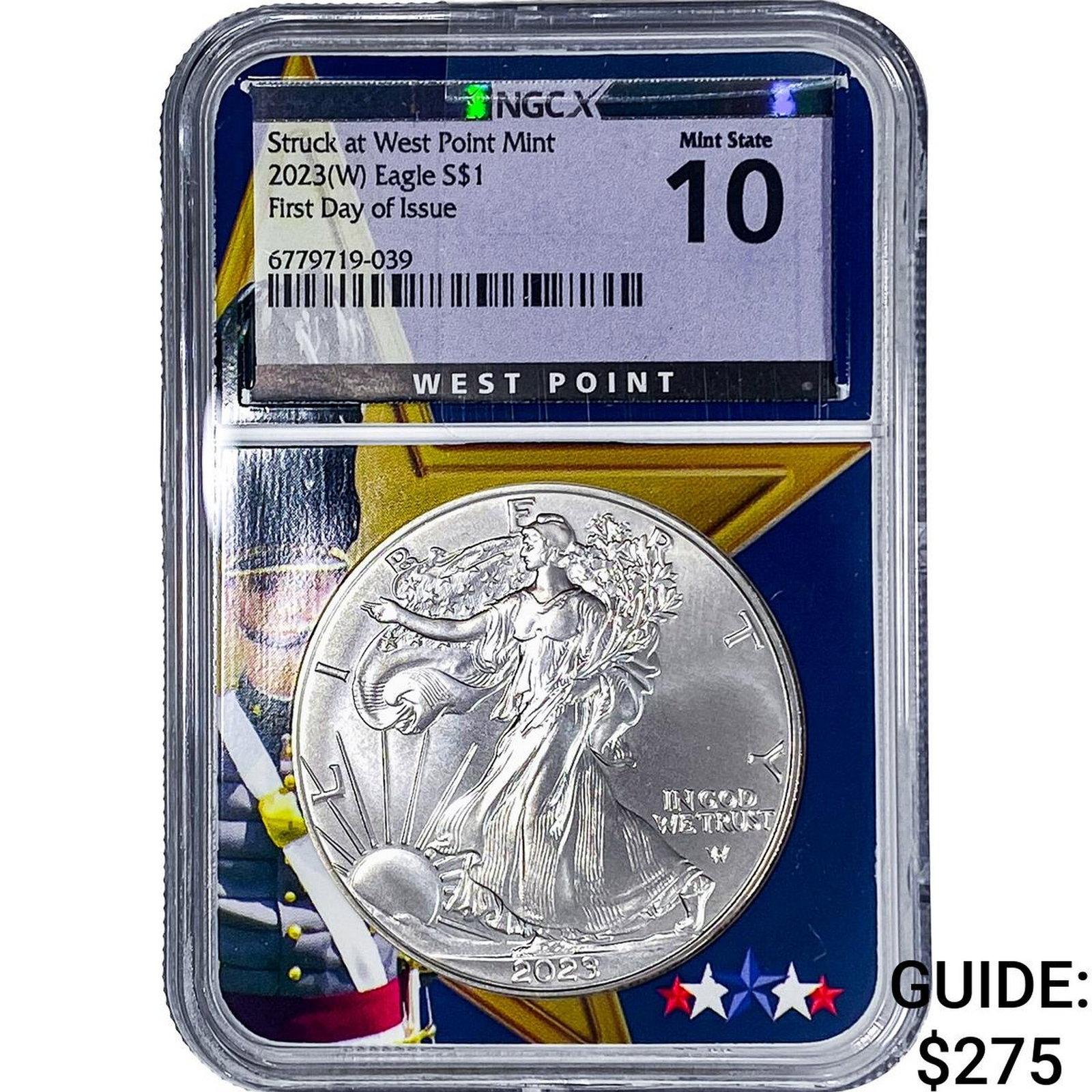 2022[W] Silver Eagle NGC MS10 (1 of 2)