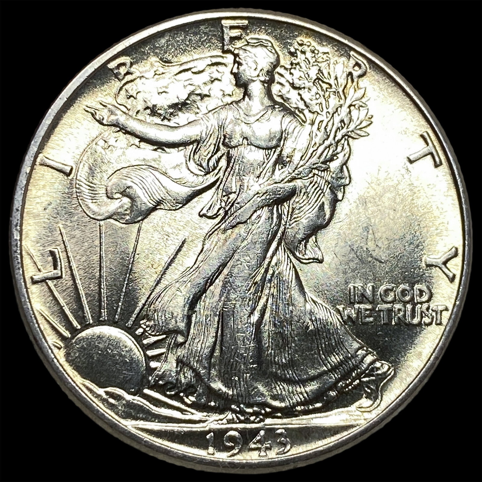 1943 Walking Liberty Half Dollar UNCIRCULATED (1 of 2)
