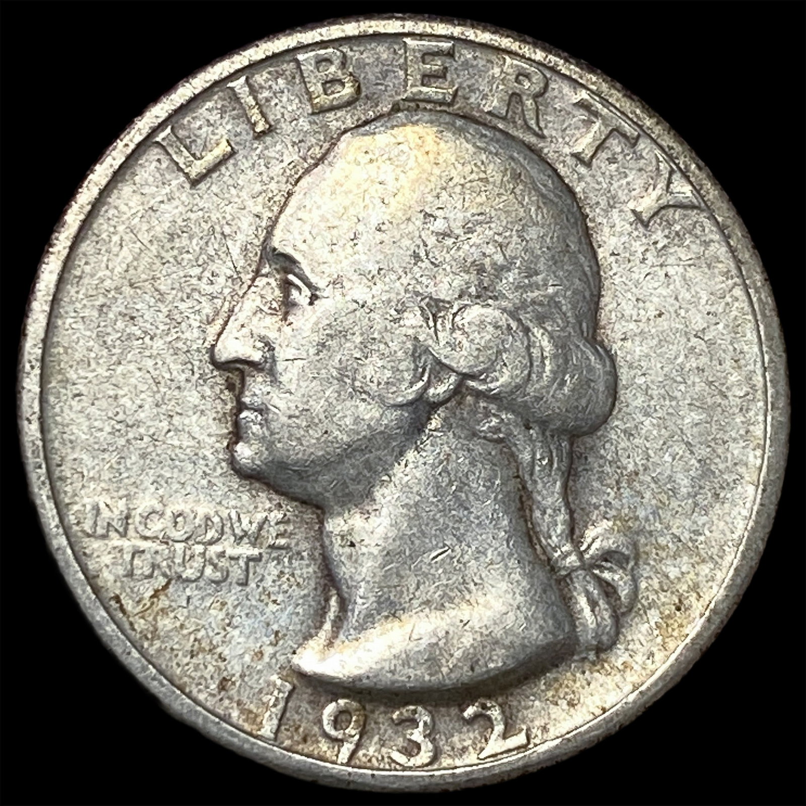 1932-S Silver Washington Quarter LIGHTLY CIRCULATED: 1932-S Silver Washington Quarter LIGHTLY CIRCULATED