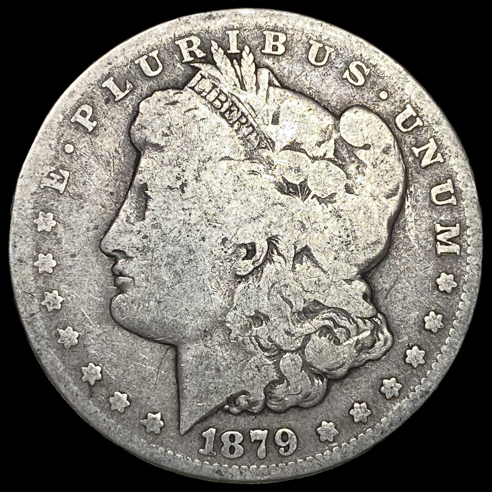 1879-CC Silver Morgan Dollar NICELY CIRCULATED: 1879-CC Silver Morgan Dollar NICELY CIRCULATED