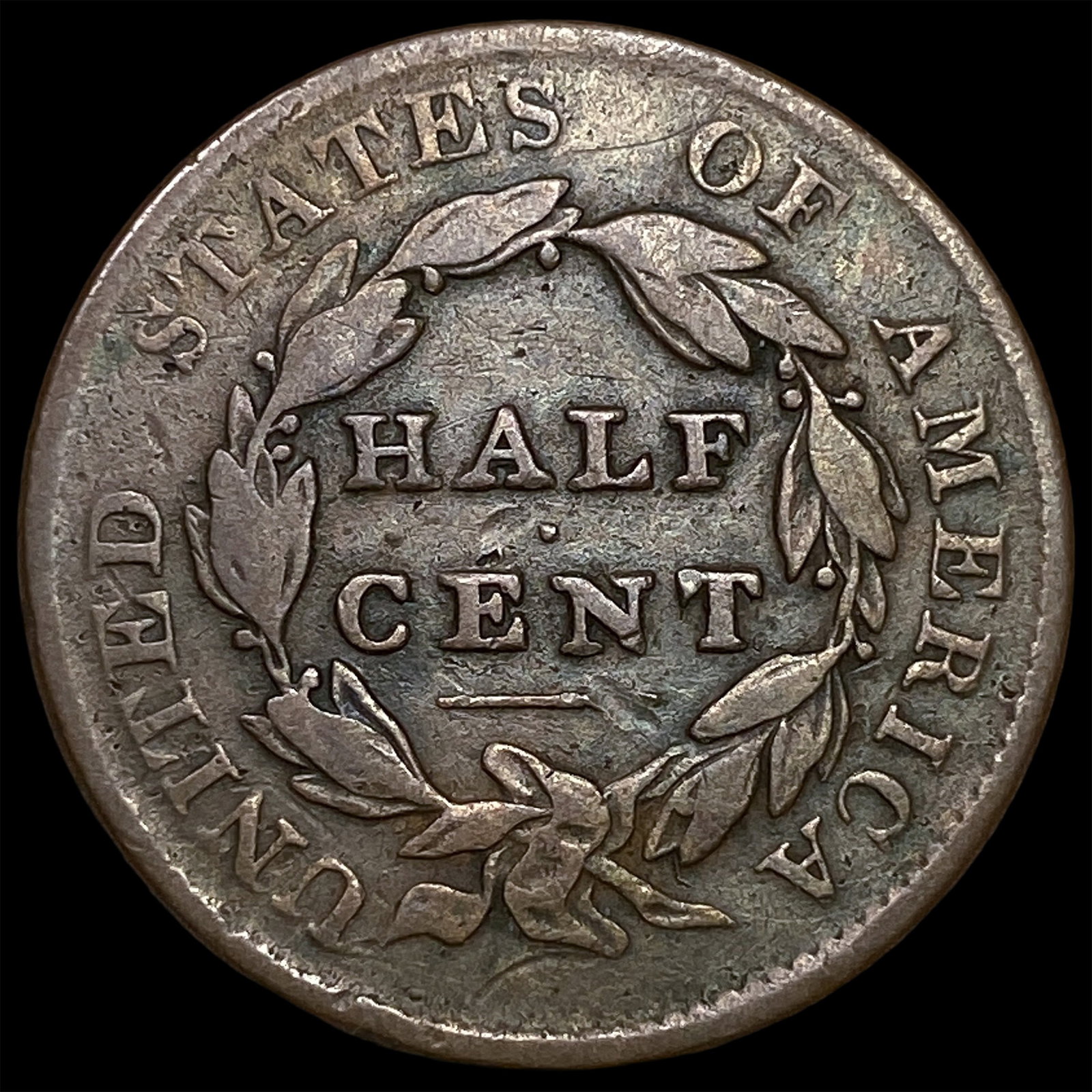 1828 Classic Head Half Cent NICELY CIRCULATED - 2