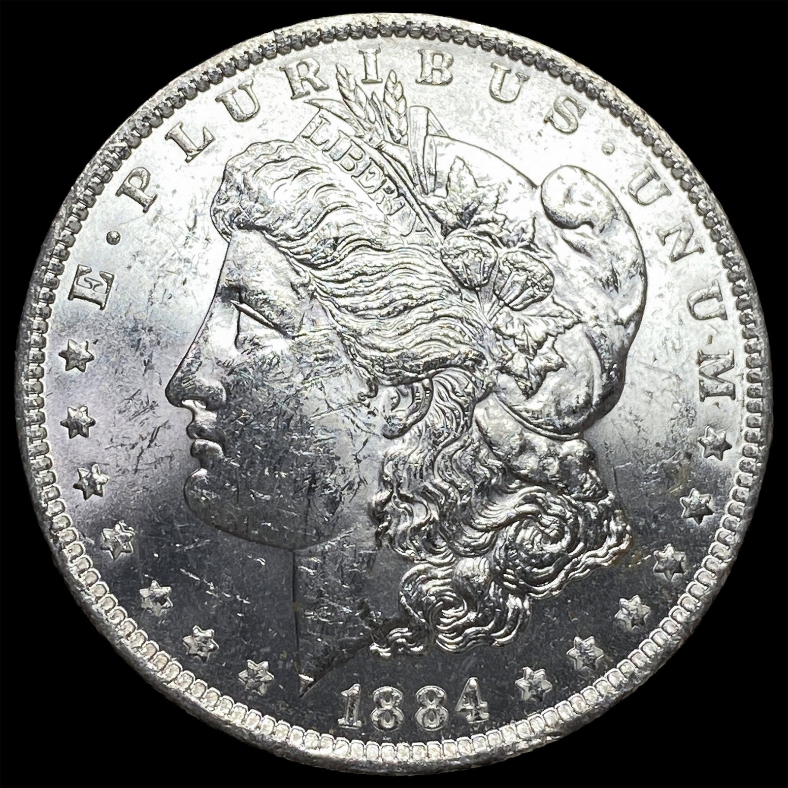 1884-O Morgan Silver Dollar CHOICE BU (1 of 2)