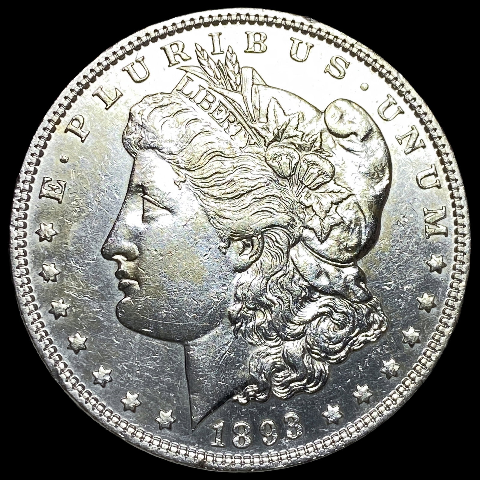 1893 Silver Morgan Dollar UNCIRCULATED: 1893 Silver Morgan Dollar UNCIRCULATED