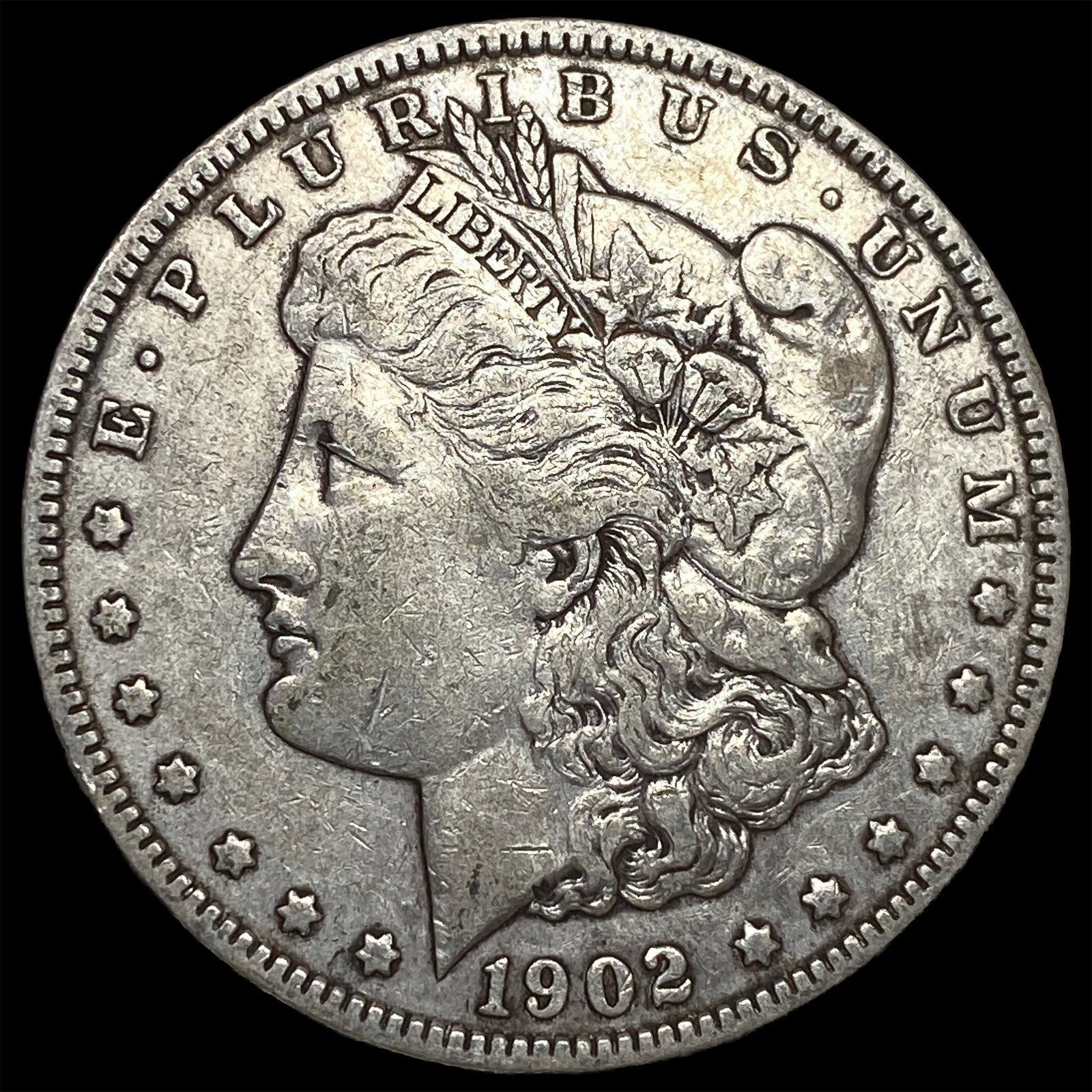 1902 Morgan Silver Dollar LIGHTLY CIRCULATED: 1902 Morgan Silver Dollar LIGHTLY CIRCULATED