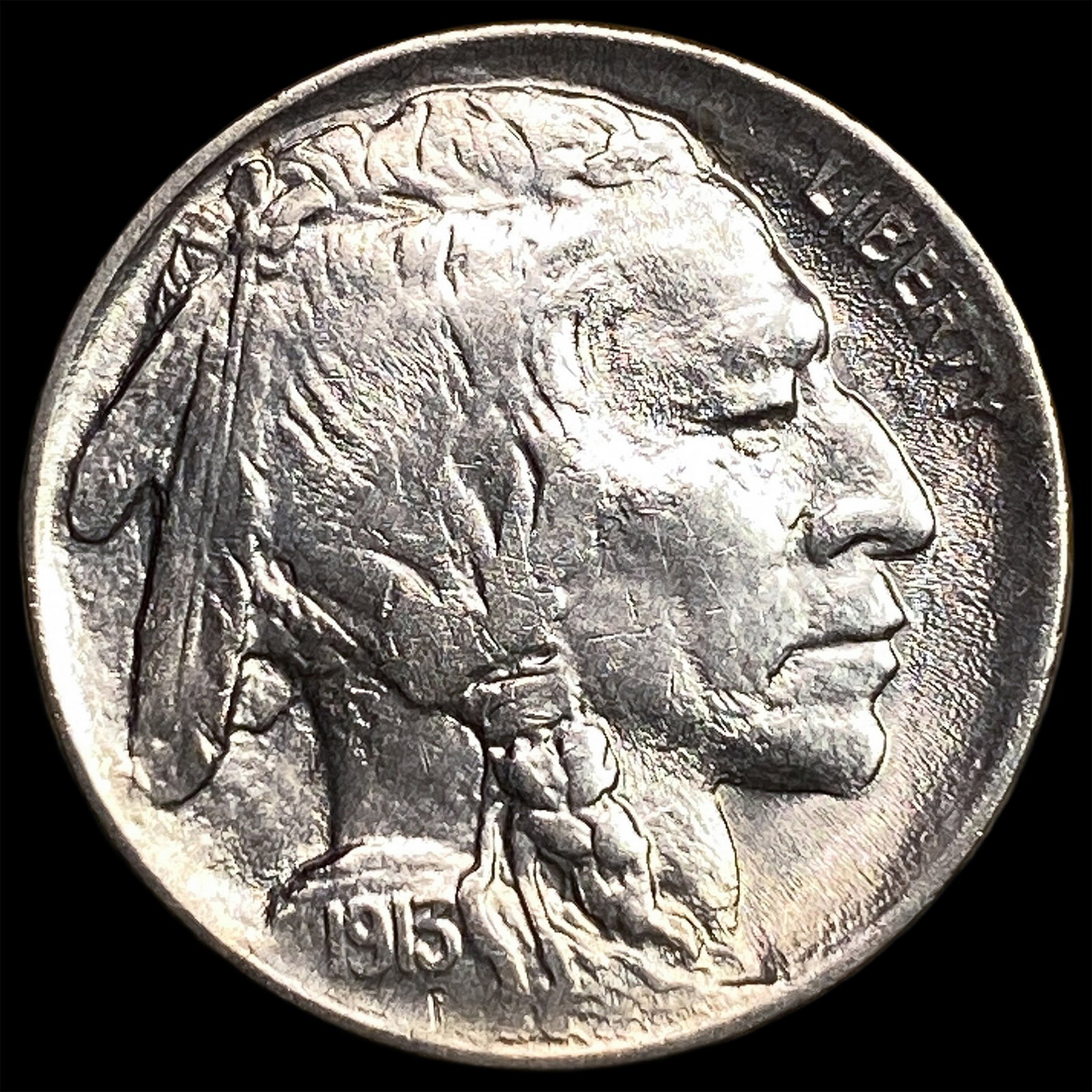 1913 Type 1 Buffalo Nickel UNCIRCULATED: 1913 Type 1 Buffalo Nickel UNCIRCULATED