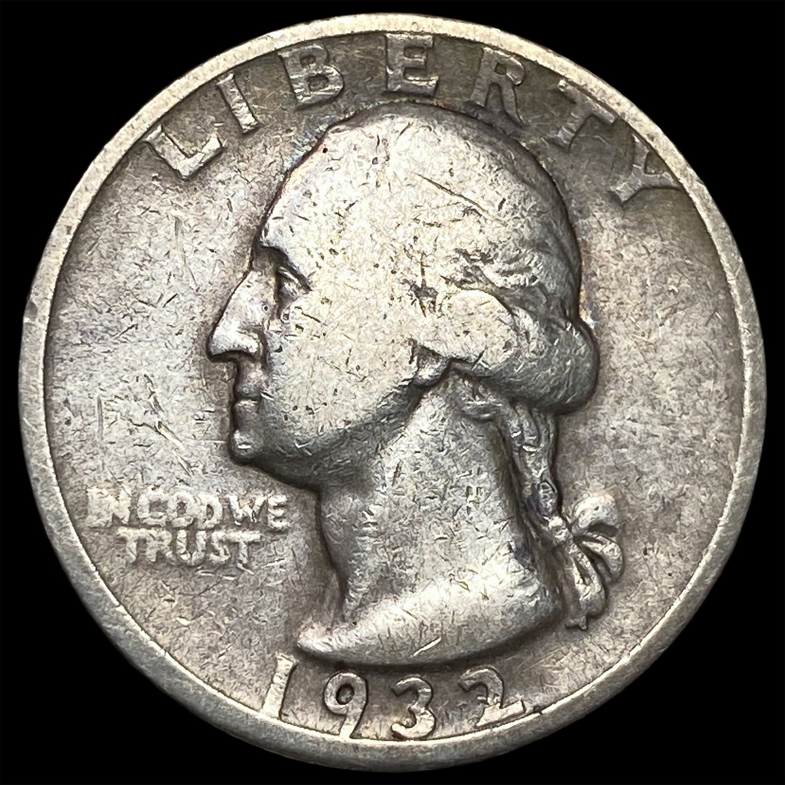 1932-D Silver Washington Quarter LIGHTLY CIRCULATED: 1932-D Silver Washington Quarter LIGHTLY CIRCULATED