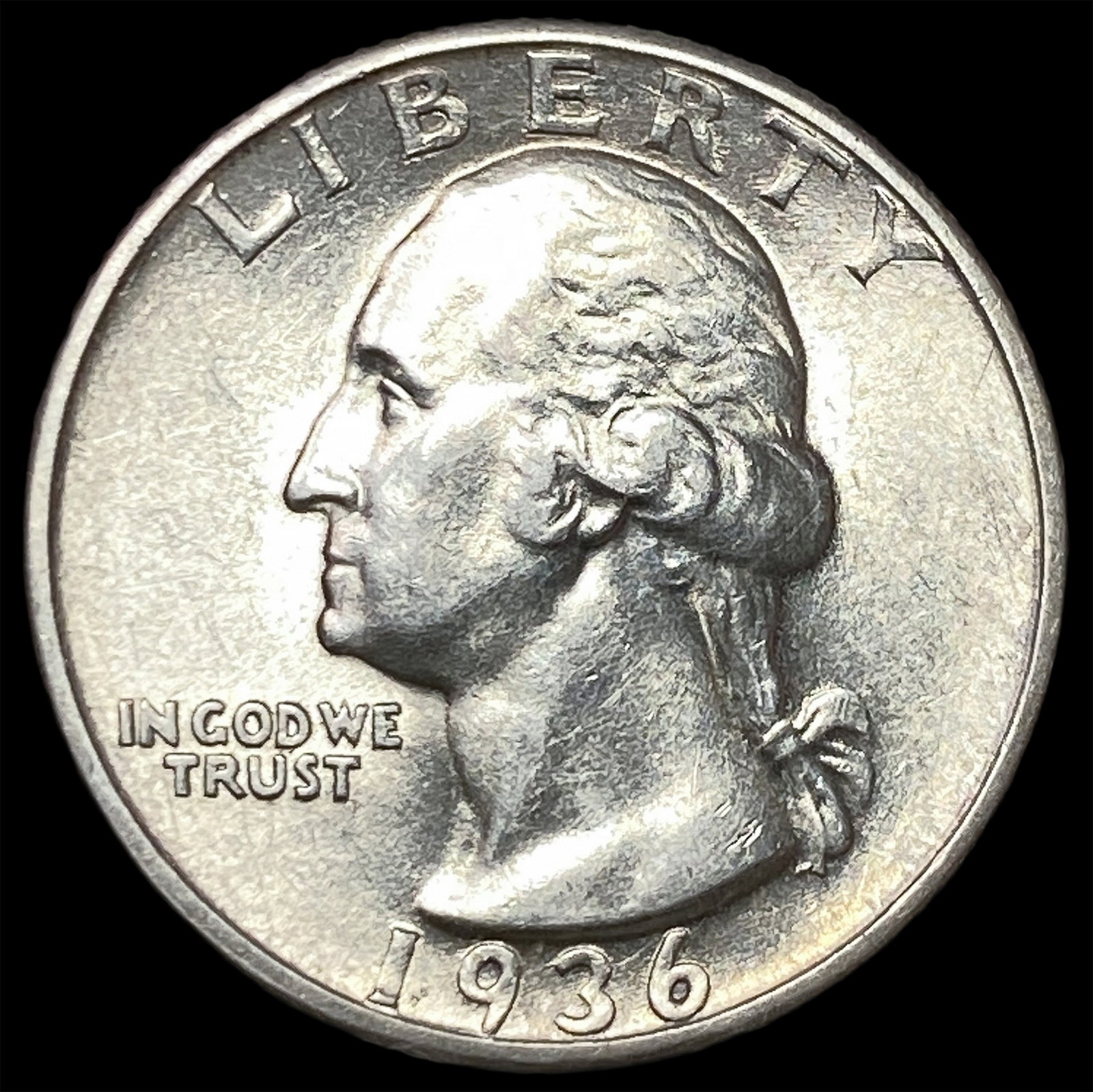 1936 Silver Washington Quarter UNCIRCULATED: 1936 Silver Washington Quarter UNCIRCULATED