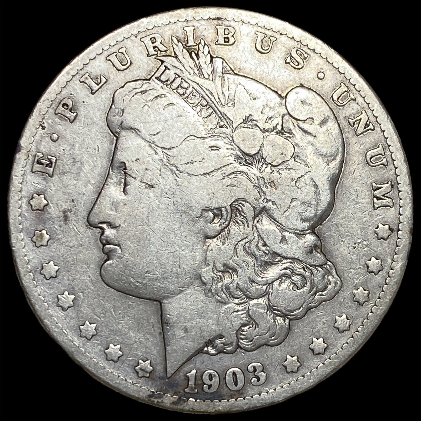 1903-S Silver Morgan Dollar NICELY CIRCULATED (1 of 2)