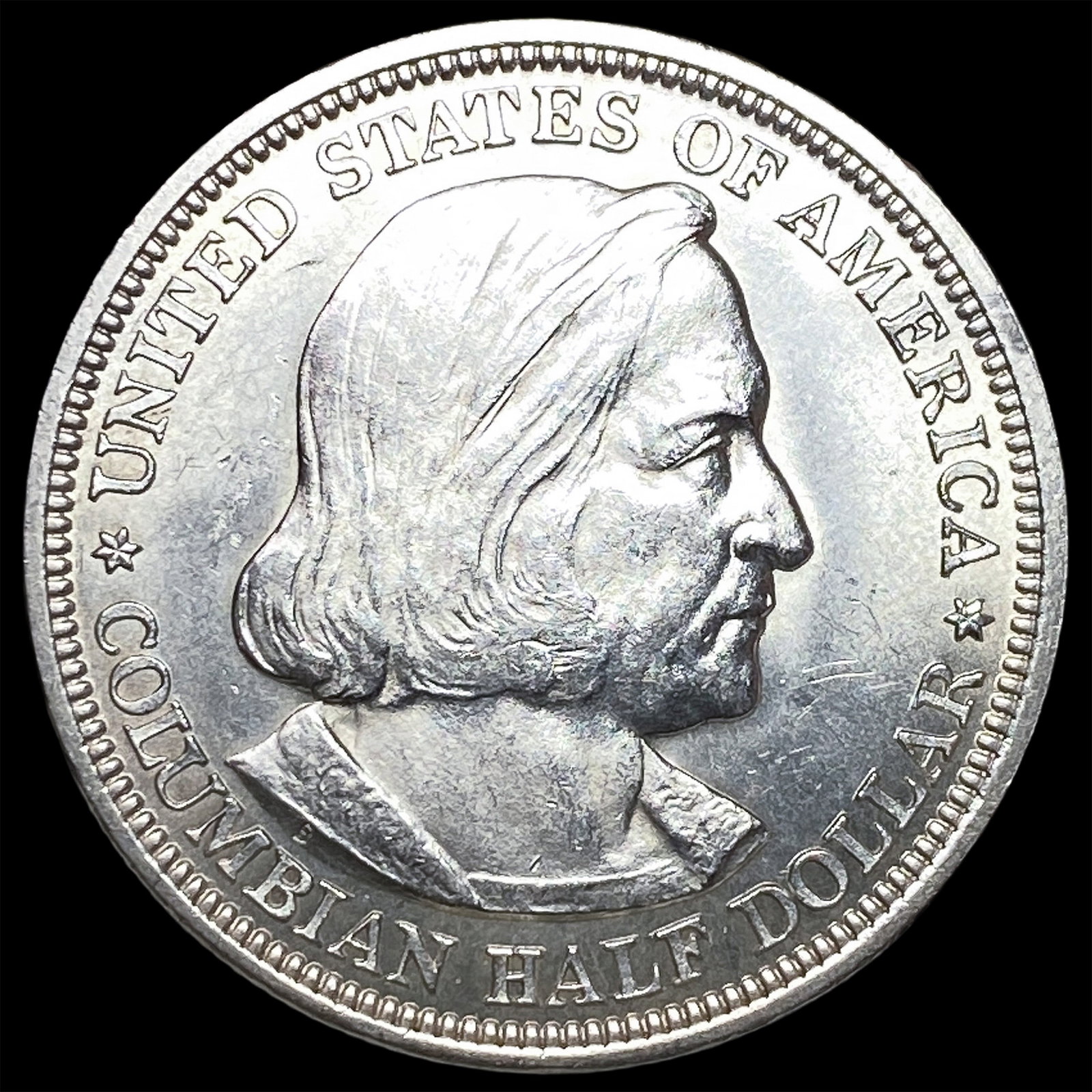 1893 Silver Columbian Expo Half Dollar UNCIRCULATED (1 of 2)