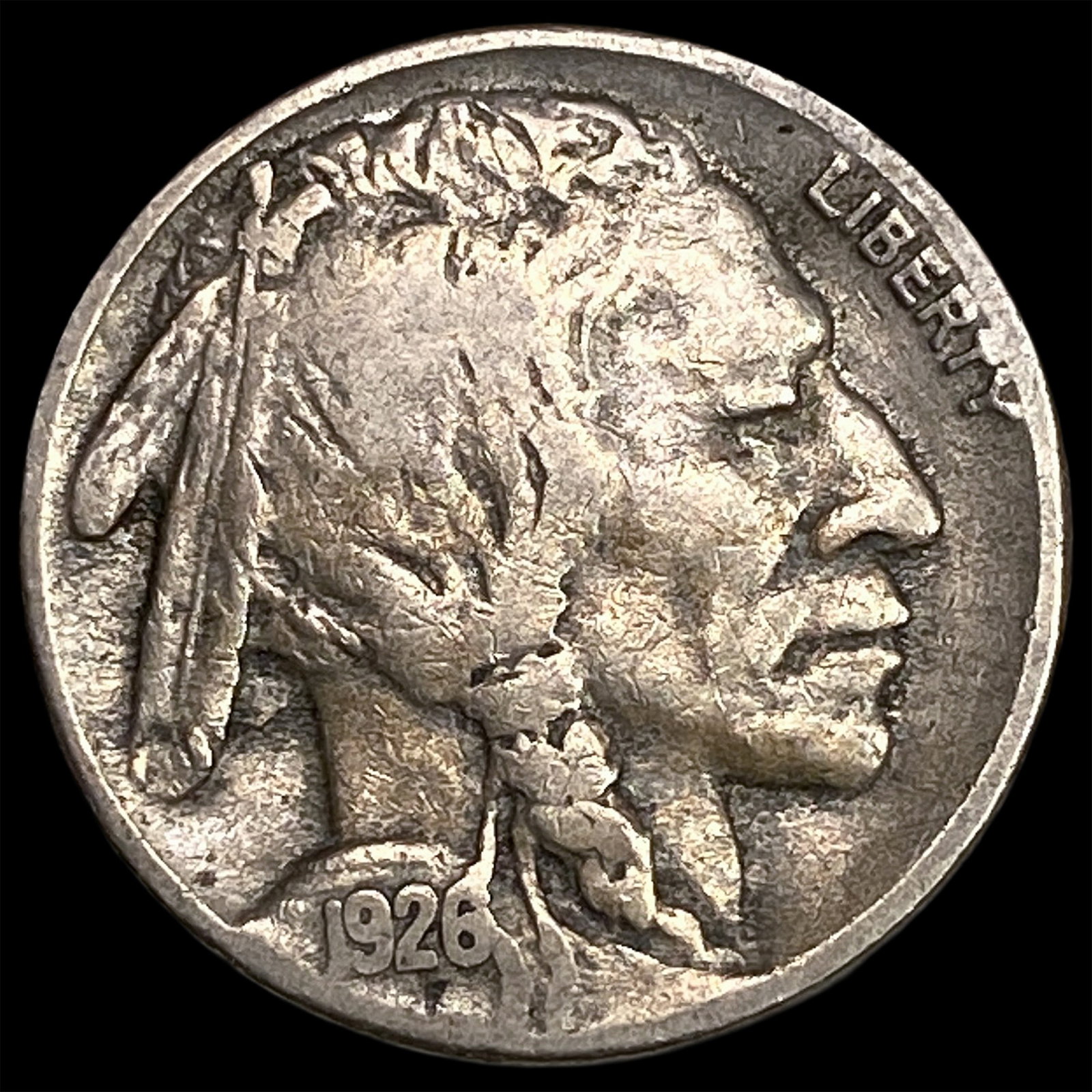 1926-S Buffalo Nickel LIGHTLY CIRCULATED: 1926-S Buffalo Nickel LIGHTLY CIRCULATED
