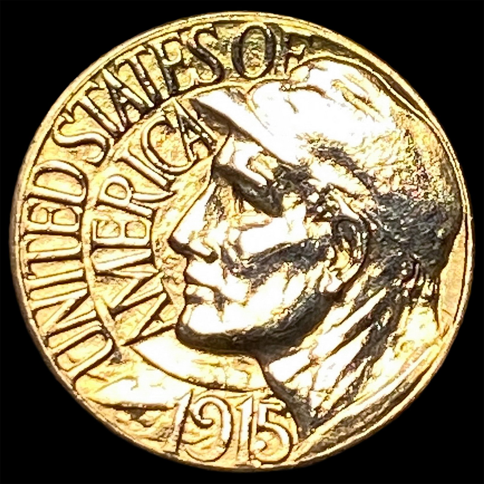 1915-S Gold $1 Panama-Pacific Exposition HIGH GRADE: 1915-S Gold $1 Panama-Pacific Exposition HIGH GRADE