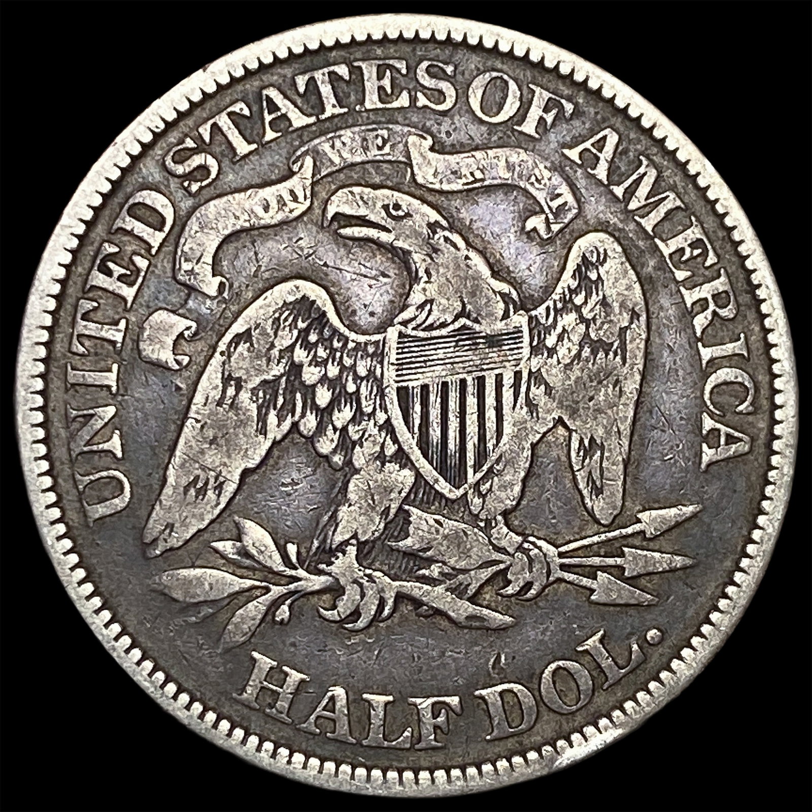 1875 Seated Liberty Half Dollar LIGHTLY CIRCULATED - 2
