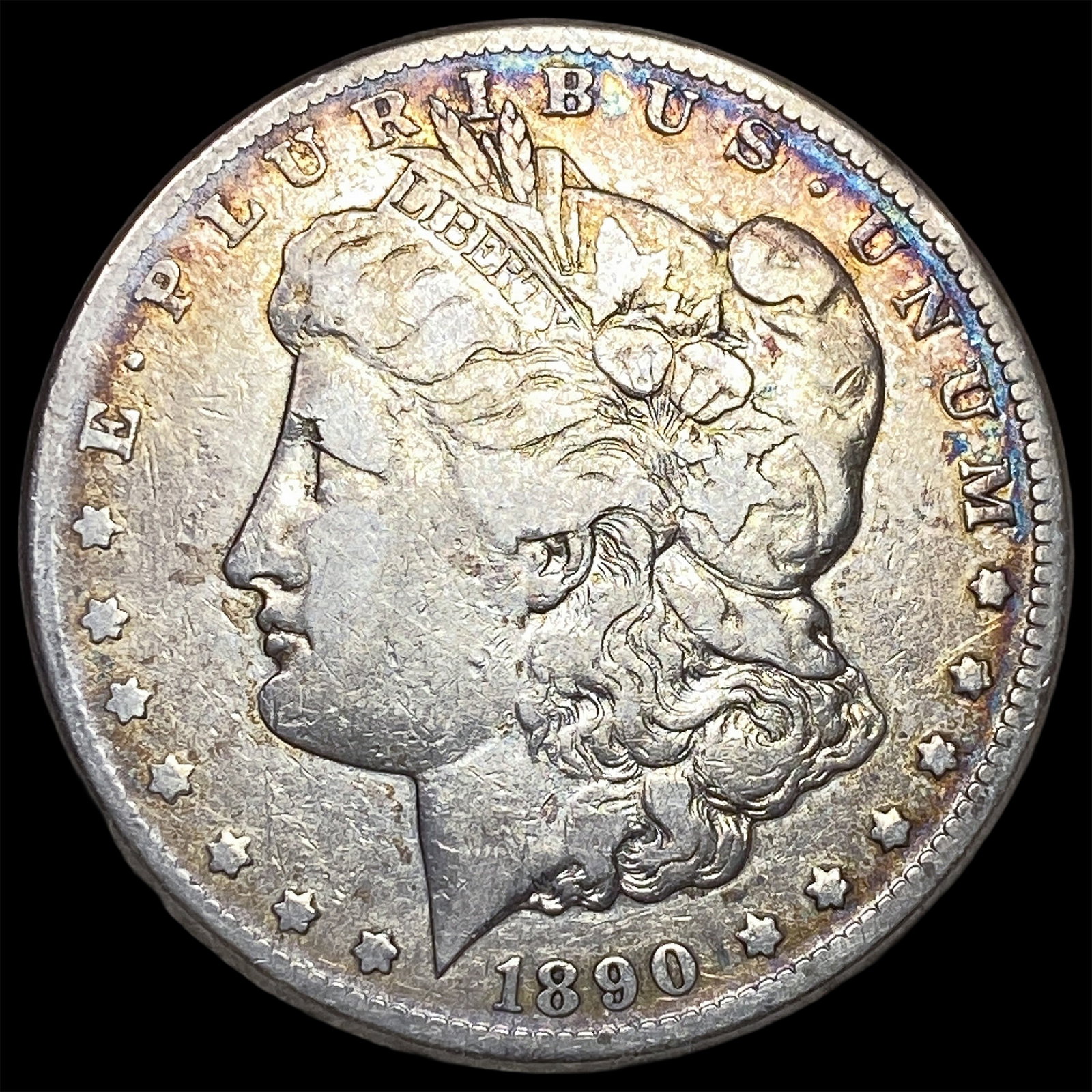 1890-CC Silver Morgan Dollar LIGHTLY CIRCULATED (1 of 2)
