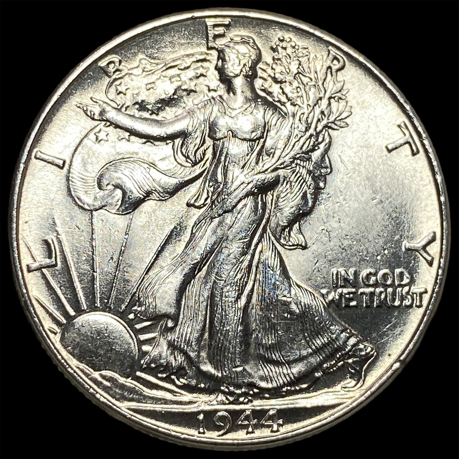 1944 Silver Walking Liberty Half Dollar UNCIRCULATED (1 of 2)