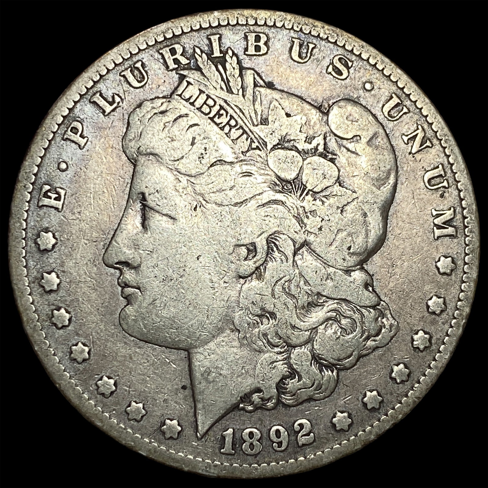 1892-S Silver Morgan Dollar LIGHTLY CIRCULATED (1 of 2)